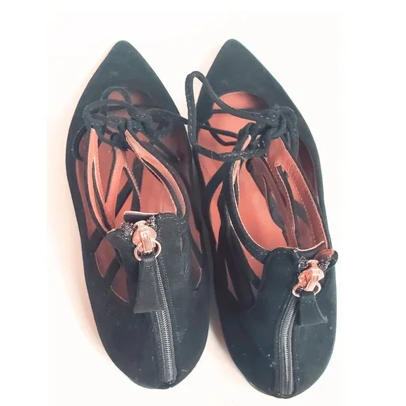 ‼️SOLD‼️‼️ BELGRAVA FLATS BLACK SUEDE(SOLD) - Picture 12 of 12